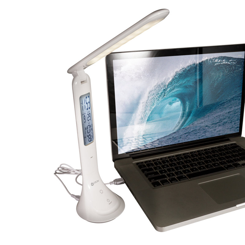 OttLite Travel LED Task Lamp Cordless Touch Activated Portable Rechargeable Battery